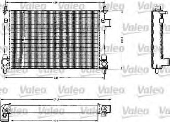 Radiator racire motor