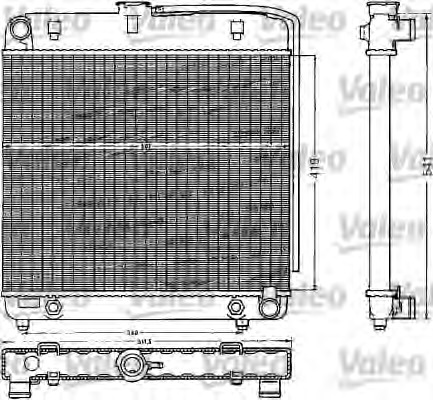 Radiator racire motor