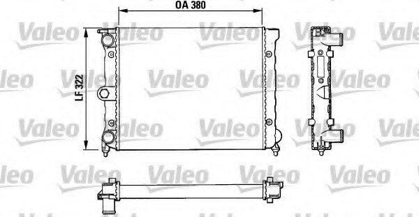 Radiator racire motor