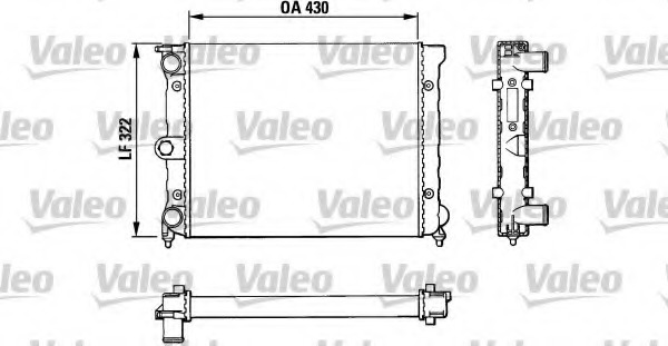 Radiator racire motor