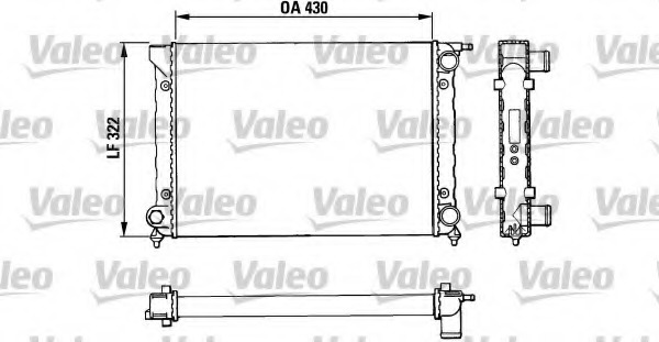 Radiator racire motor