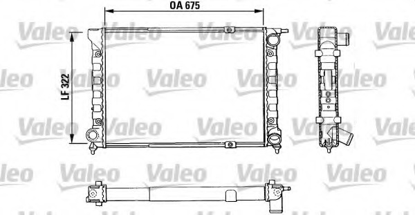 Radiator racire motor