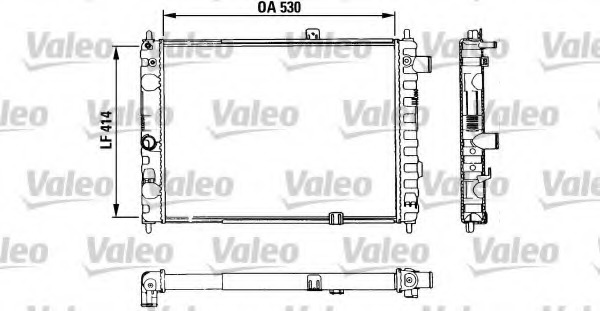 Radiator racire motor