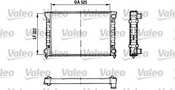 Radiator racire motor