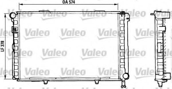 Radiator racire motor