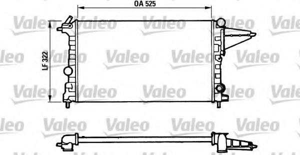 Radiator racire motor