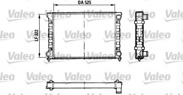 Radiator racire motor