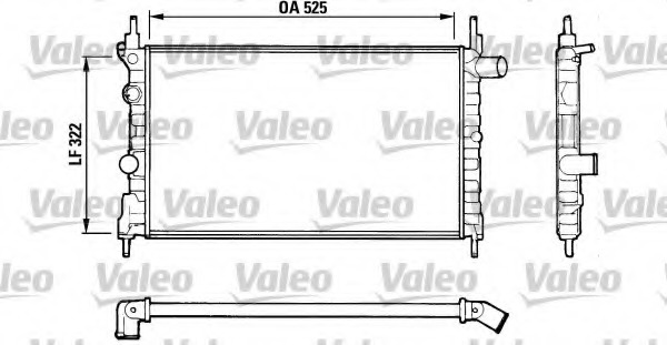 Radiator racire motor