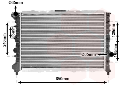 Radiator racire motor