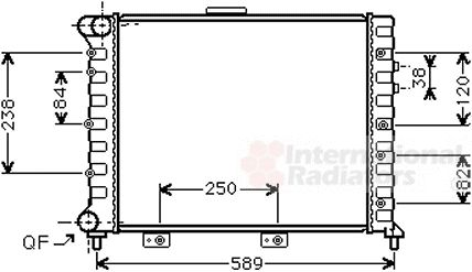 Radiator racire motor