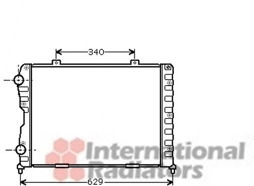 Radiator racire motor