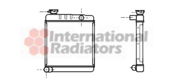 Radiator racire motor