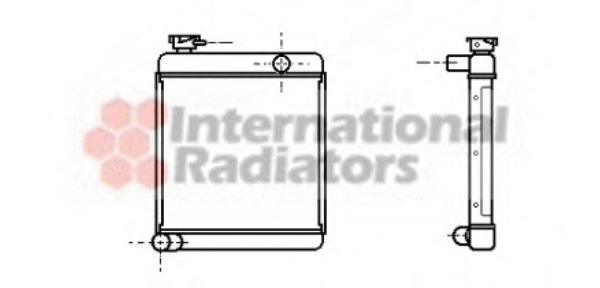 Radiator racire motor