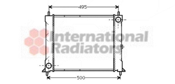 Radiator racire motor