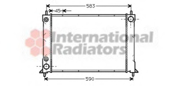 Radiator racire motor