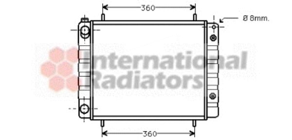 Radiator racire motor