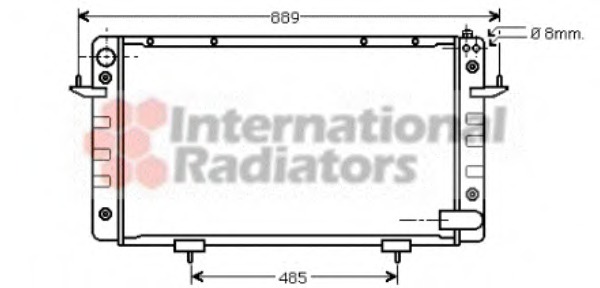 Radiator racire motor