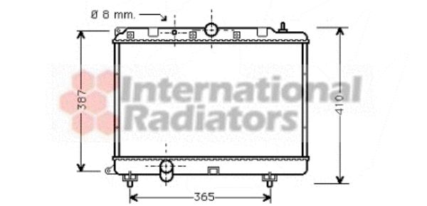 Radiator racire motor