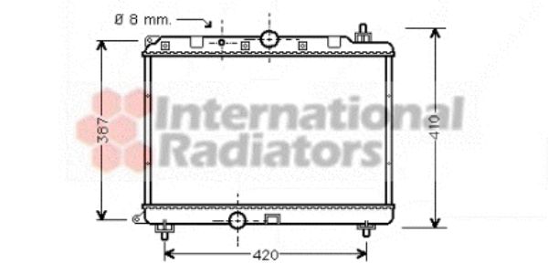 Radiator racire motor