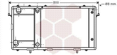 Radiator racire motor