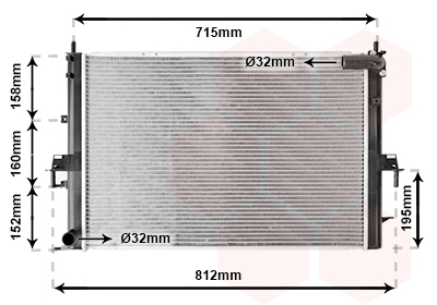 Radiator racire motor