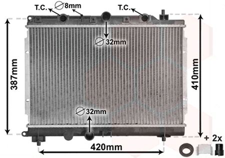 Radiator racire motor