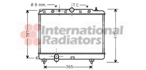 Radiator racire motor