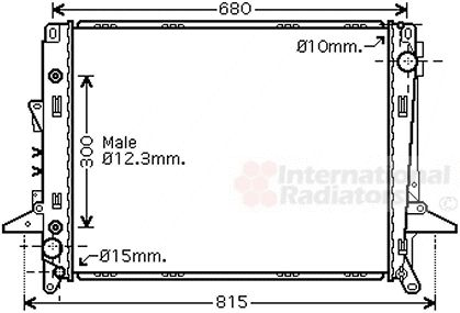 Radiator racire motor