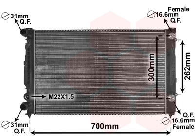 Radiator racire motor