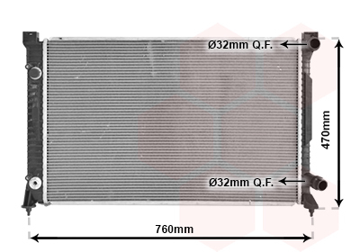 Radiator racire motor