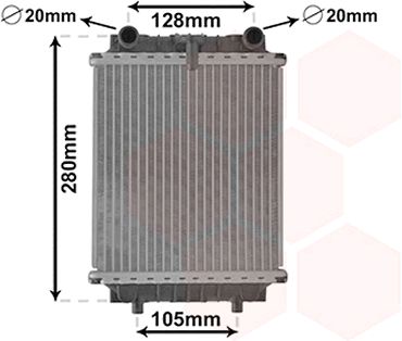 Radiator racire motor