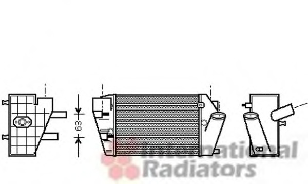 Intercooler compresor