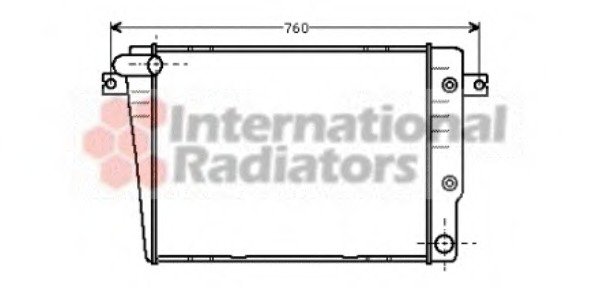 Radiator racire motor