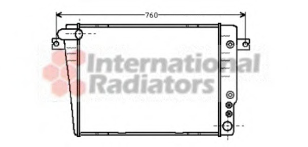 Radiator racire motor