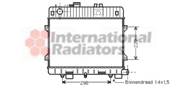 Radiator racire motor