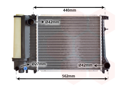 Radiator racire motor