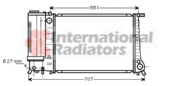 Radiator racire motor