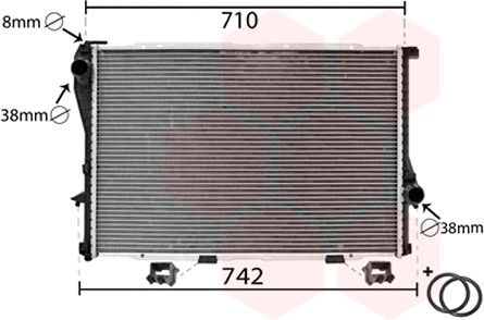 Radiator racire motor