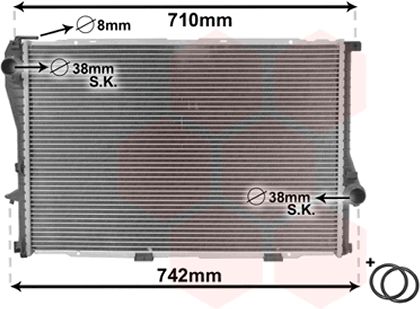 Radiator racire motor