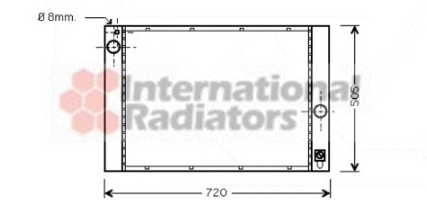 Radiator racire motor