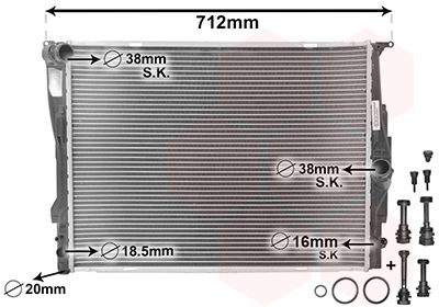 Radiator racire motor