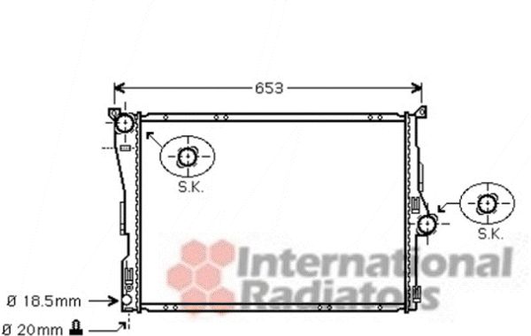 Radiator racire motor