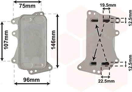 Radiator racire ulei cutie de viteze automata