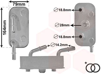 Radiator racire ulei cutie de viteze automata