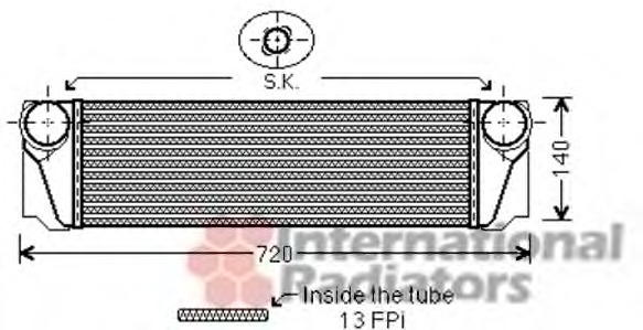 Intercooler compresor