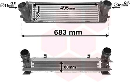 Intercooler compresor