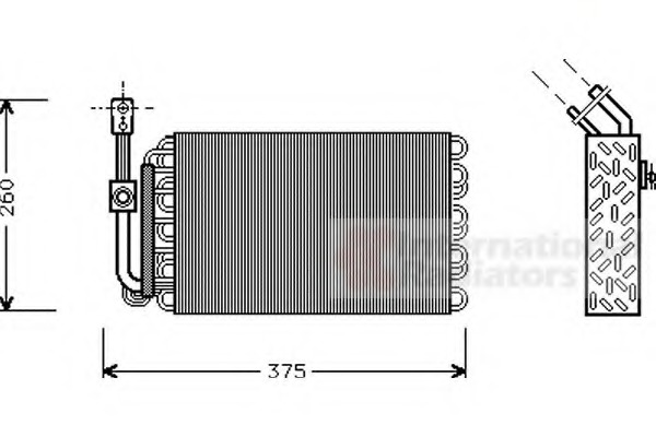 Evaporator aer conditionat