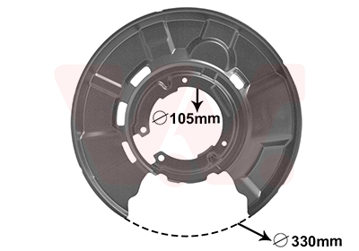 Protectie stropire disc frana