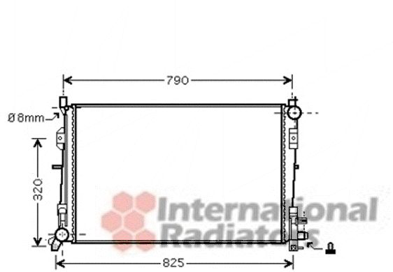 Radiator racire motor