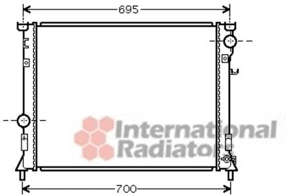 Radiator racire motor